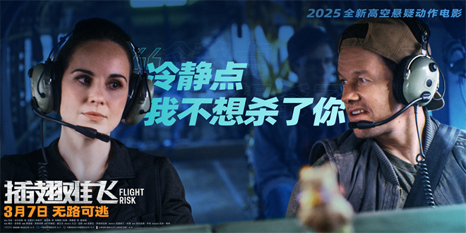 密闭机舱对峙杀手!梅尔·吉布森《插翅难飞》曝海报-起点剧情网