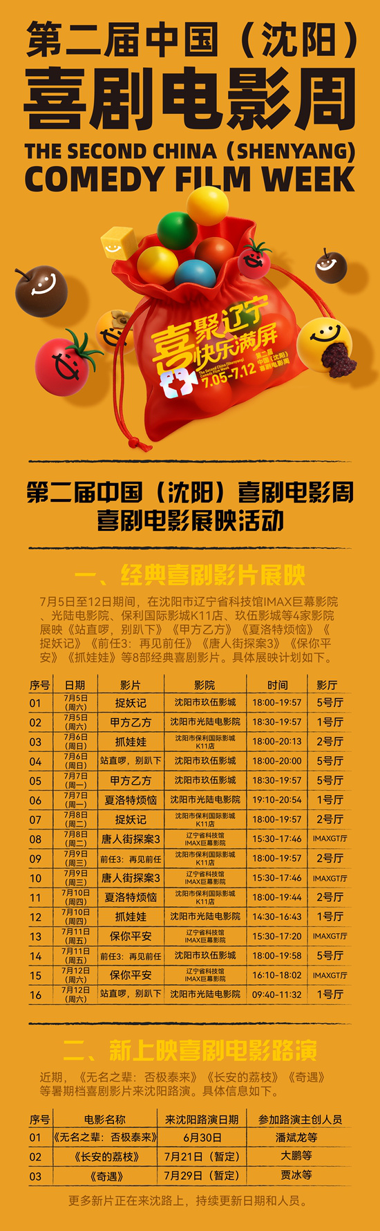 线上线下 笑声不断！130余部喜剧电影在沈阳展映-起点剧情网